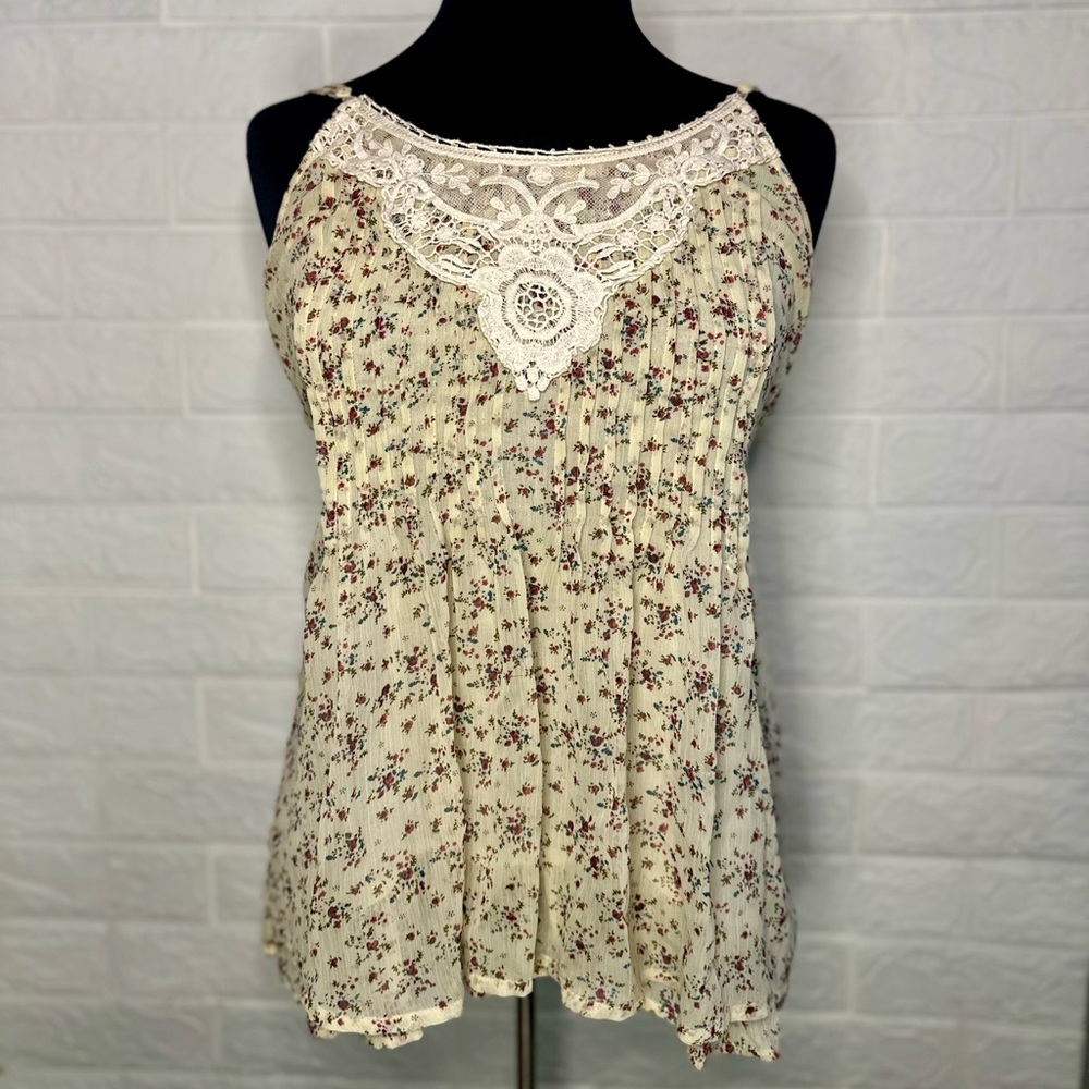 Cottagecore Floral Blouse